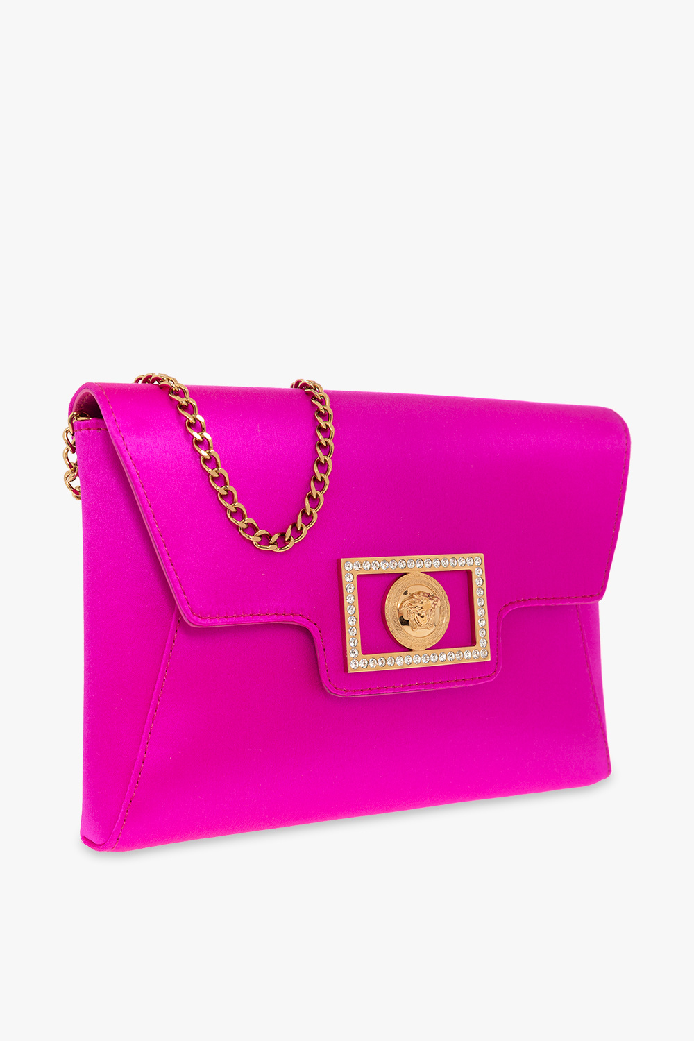 Versace best sale pink clutch